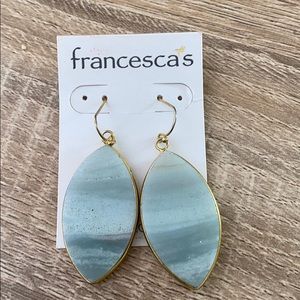 Francesca’s statement earrings